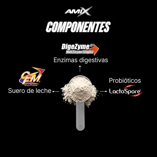 Amix BLACK CFM ISOLATE - Proteína Aislada de Suero - Sabor Cookie - 1 kg — foto 6