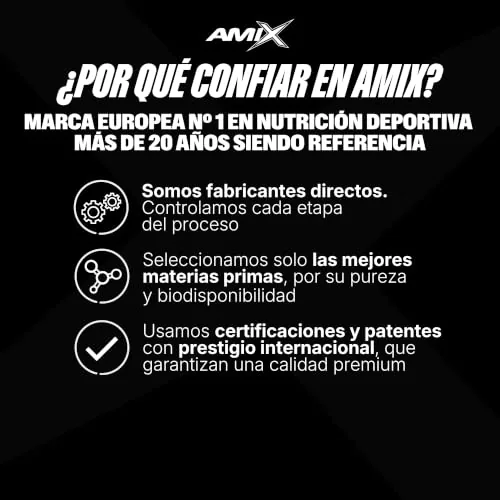 Amix BLACK CFM ISOLATE - Proteína Aislada de Suero - Sabor Cookie - 1 kg — foto 8