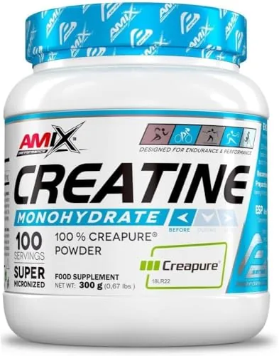 AMIX Creatina Monohidratada Creapure - Bote 300 g - 100% Creapure — foto 2