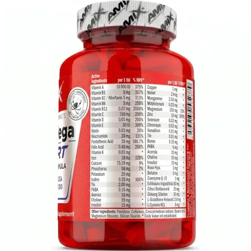 AMIX Multi Mega Sport - Multivitamínico Completo para Deportistas - 120 Tabletas — foto 3